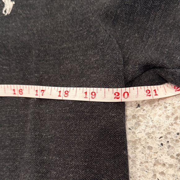 Polo Ralph Lauren Men's Charcoal Black Polo Shirt Size Large Slim - Picture 4 of 6